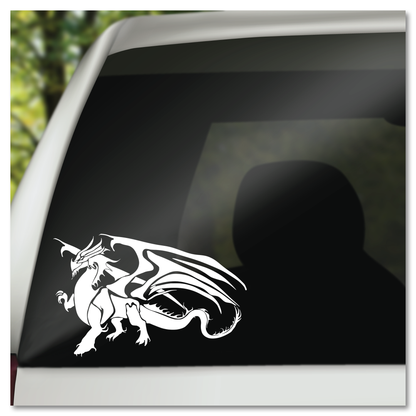 Armored Dragon Vinyl Decal Sticker