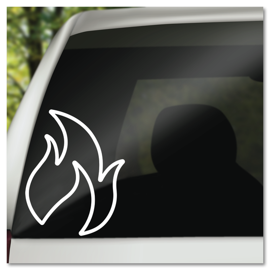 Earth Element Fire Vinyl Decal Sticker