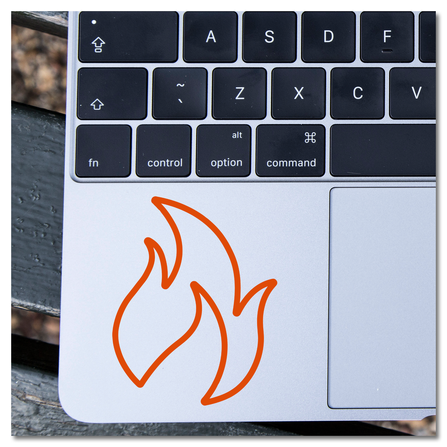 Earth Element Fire Vinyl Decal Sticker