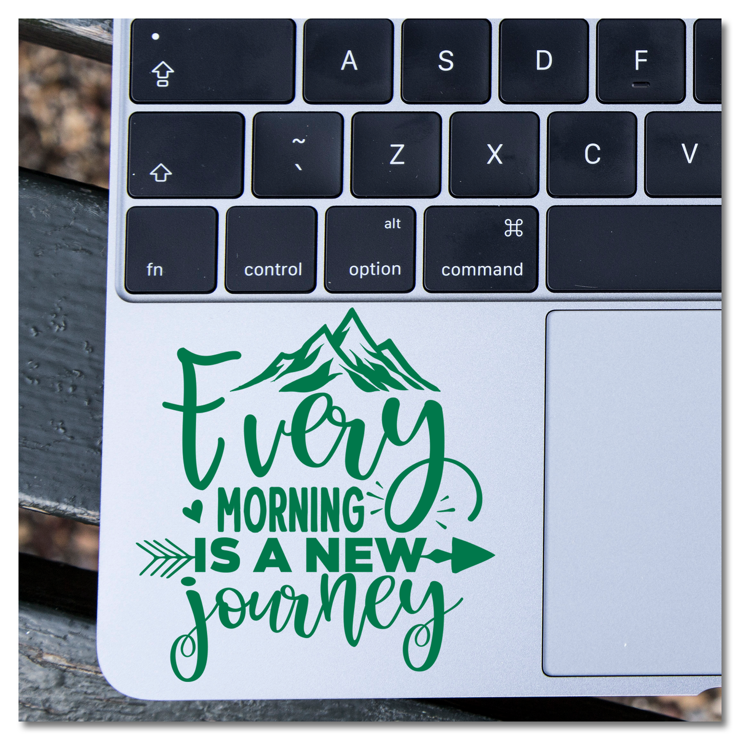 Every Morning Is A New Journey Vinyl Decal Sticker