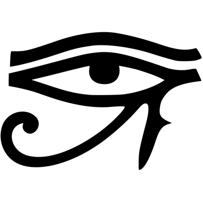 Egiptiese Eye Of Ra Vinyl Decal Sticker