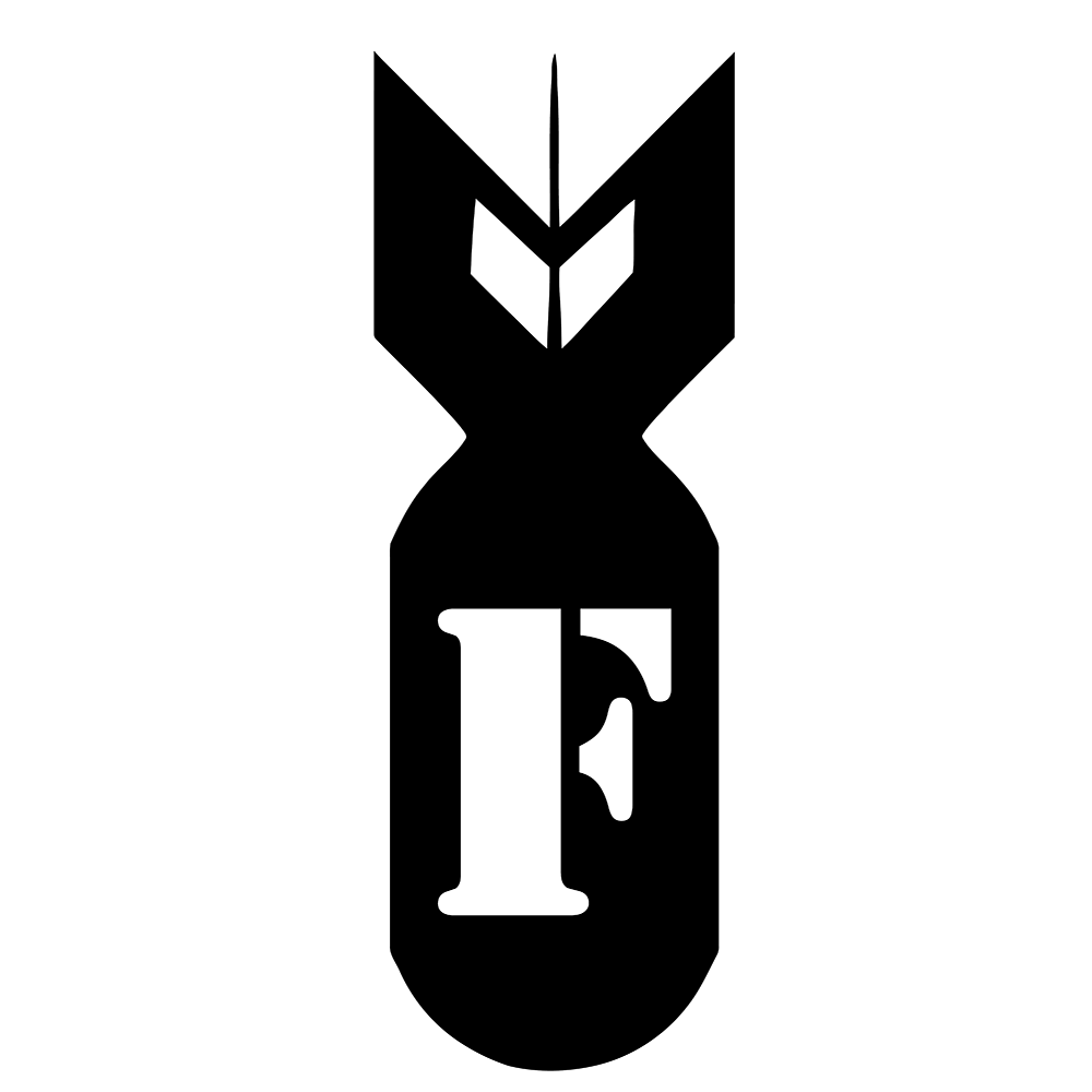 F Bomb Vinyl Decal Sticker