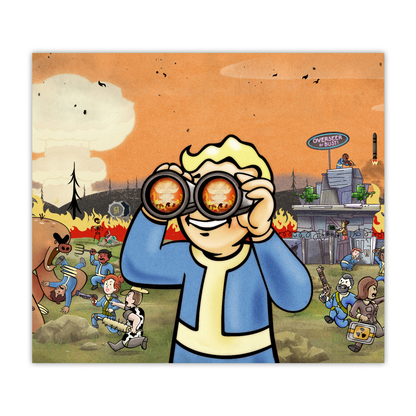 Fallout 76 Vault Boy 20oz Sublimated Metal Tumbler