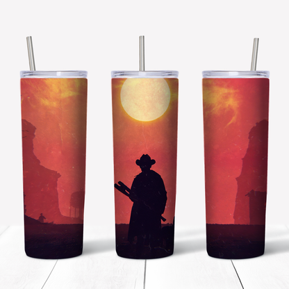 Fear The Walking Dead Morgan 20oz Sublimated Metal Tumbler