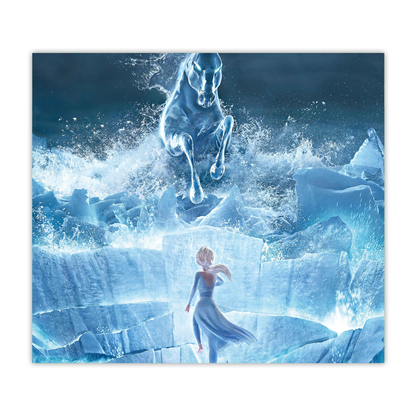 Bevrore 2 Elsa Ice Horse 20oz gesublimeerde metaal tuimelaar