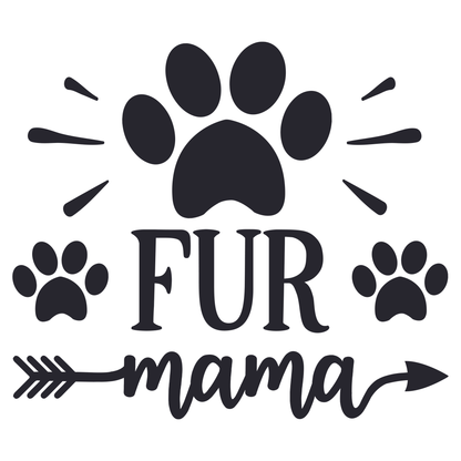 Fur Mama Vinyl Decal Sticker