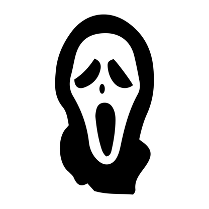 Scream's Ghost Face Vinyl Decal Sticker