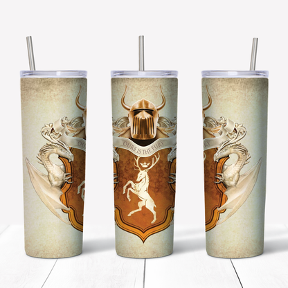 Game Of Thrones House Baratheon 20oz Sublimated Metal Tumbler