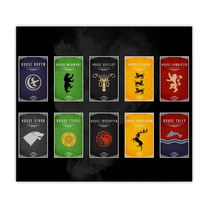 Game Of Thrones Houses 20oz gesublimeerde metaal tuimelaar