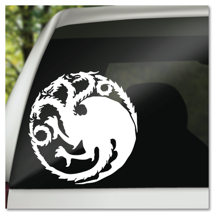 Game Of Thrones House Targaryen Vinyl Decal Sticker