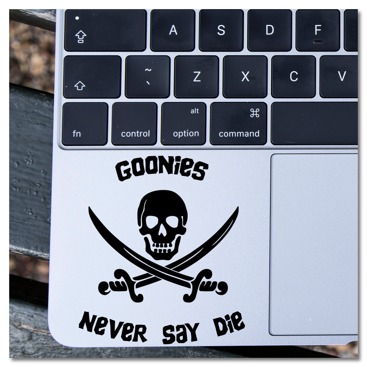 The Goonies Never Say Die Vinyl Decal Sticker