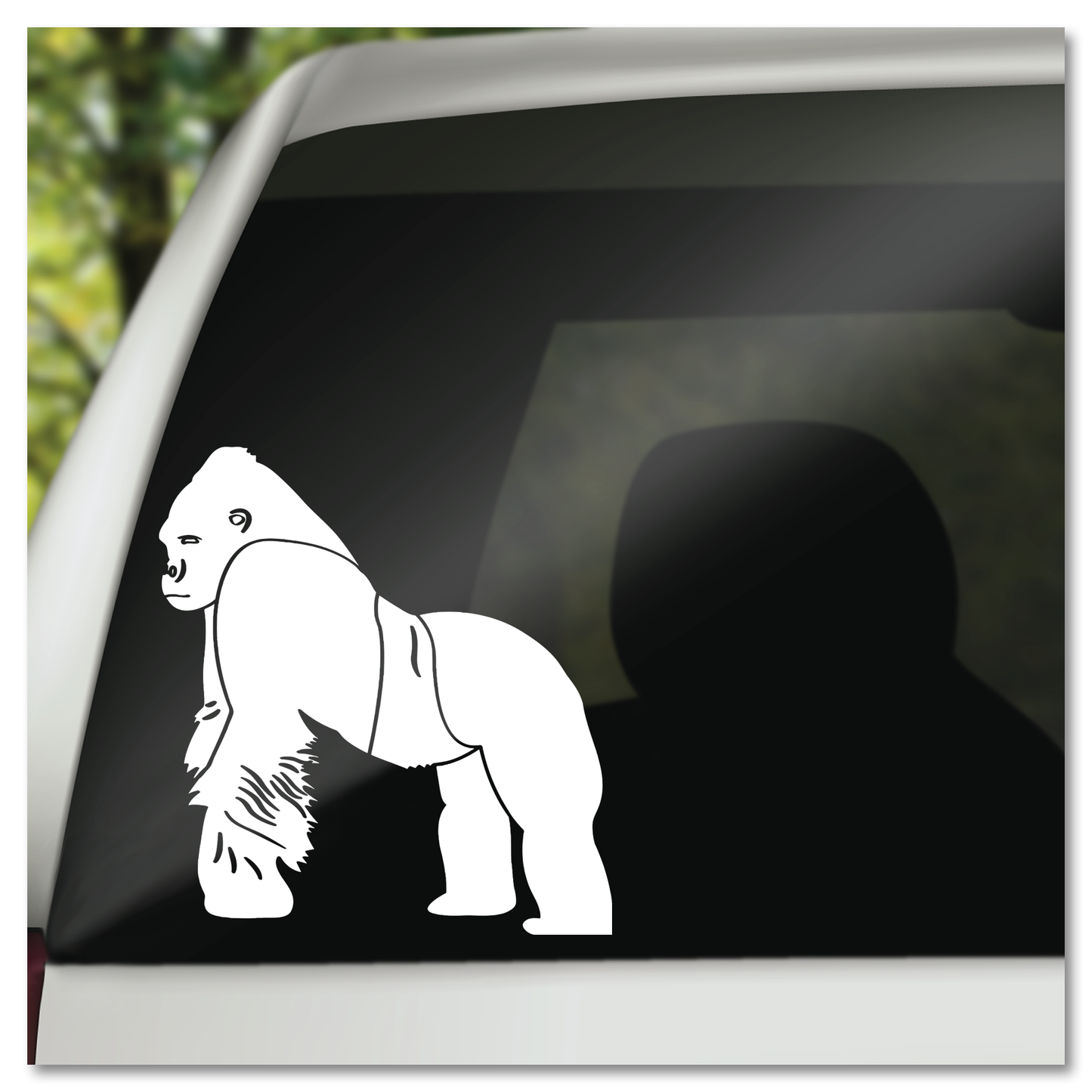 Gorilla Vinyl Decal Plakker