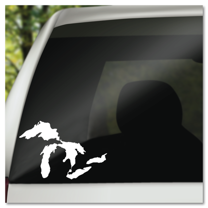 The Great Lakes Vinyl Decal Sticker