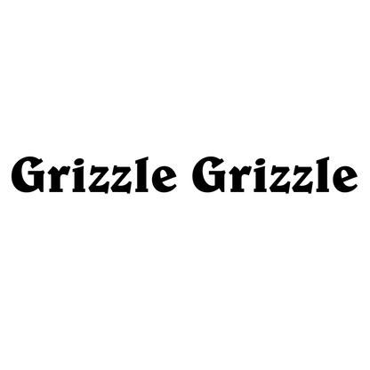 Grizzle Grizzle Vinyl Decal Sticker