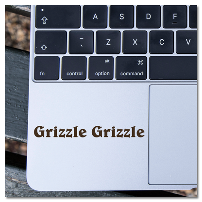 Grizzle Grizzle Vinyl Decal Sticker