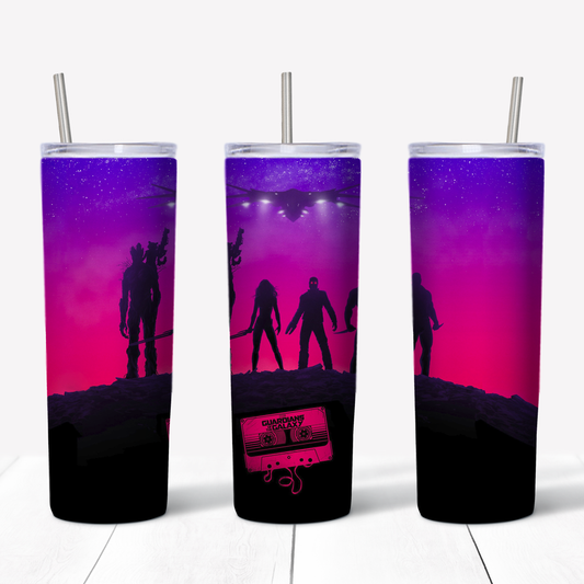 Guardians Of The Galaxy 20oz Sublimated Metal Tumbler