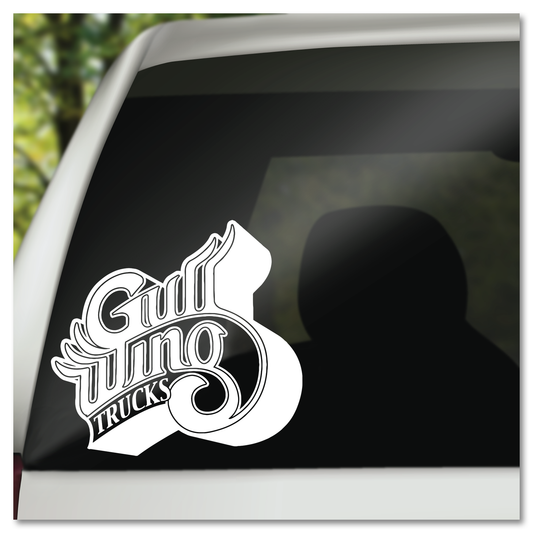 Gull Wing Trucks Vinyl Decal Sticker