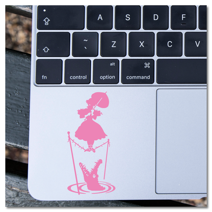 Haunted Mansion Tightrope Lady Vinyl Decal Sticker