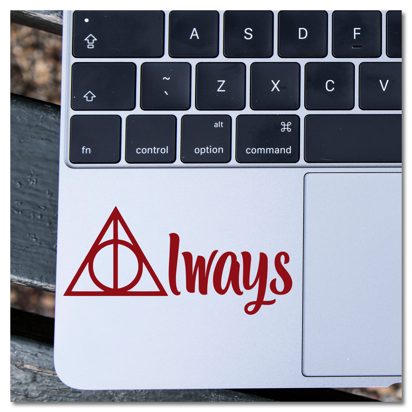 Always Deathly Hallows Harry Potter Vinyl Decal Sticker