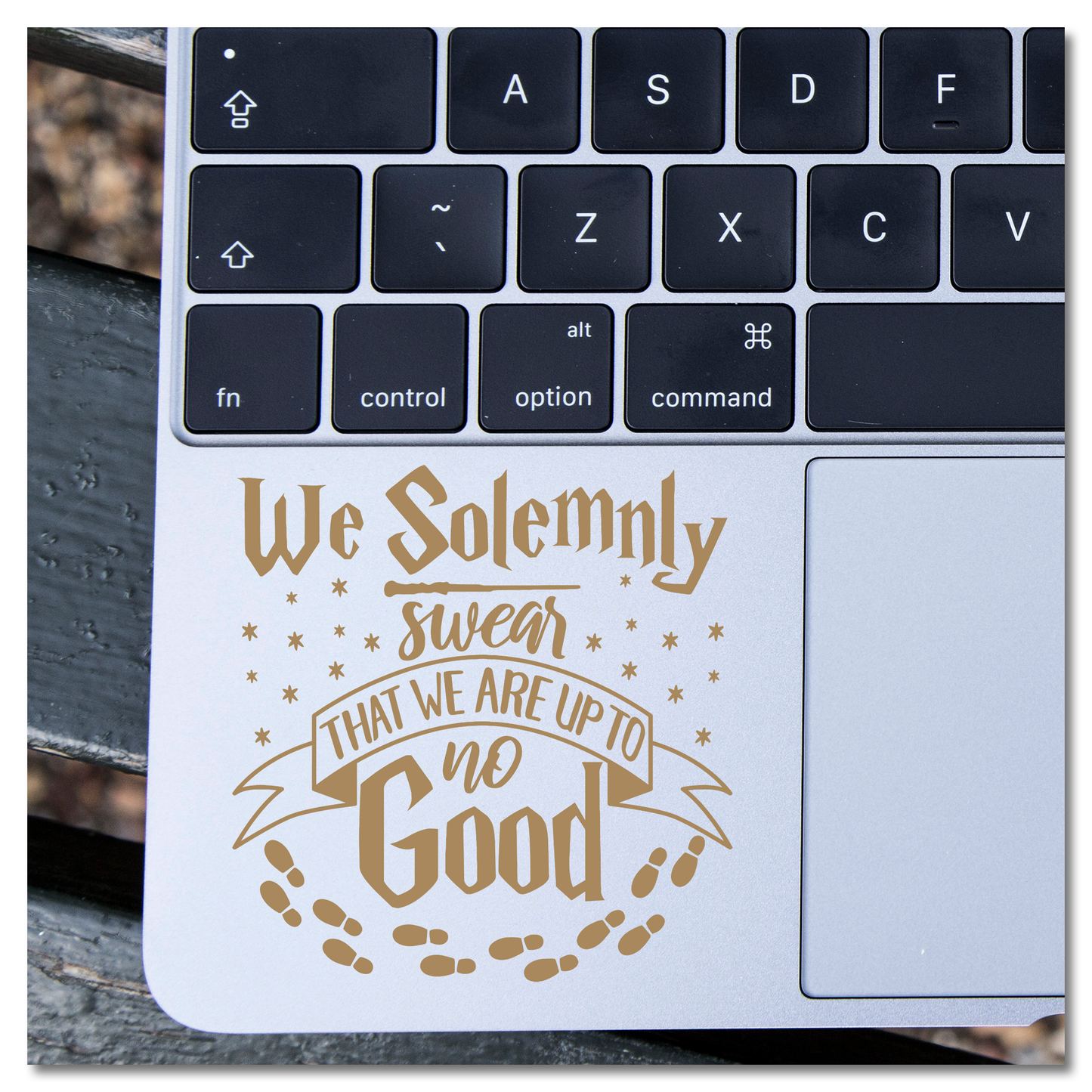 Harry Potter We Solemnly Swear That We Are Up To No Good Vinyl Decal Sticker