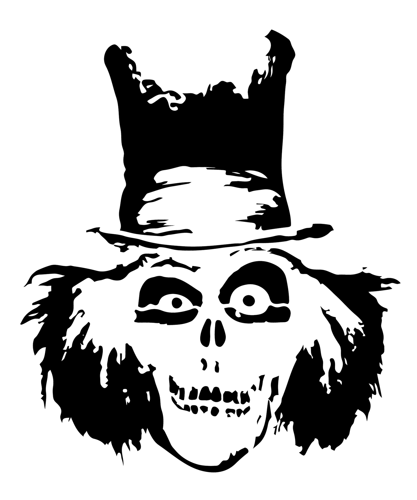 Haunted Mansion Hatbox Ghost Vinyl Decal Sticker