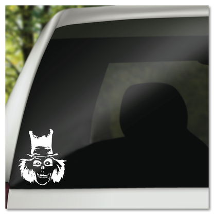 Haunted Mansion Hatbox Ghost Vinyl Decal Sticker