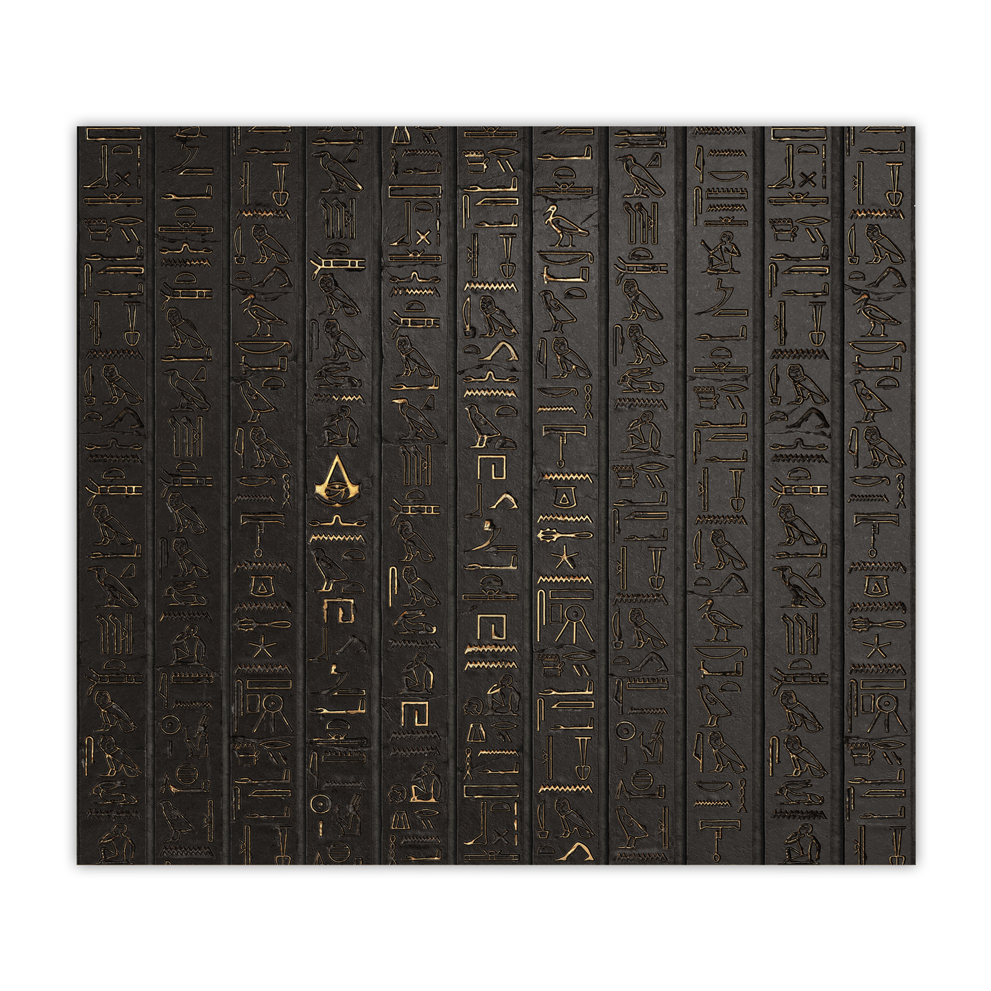 Egyptian Hieroglyphs 20oz Sublimated Metal Tumbler