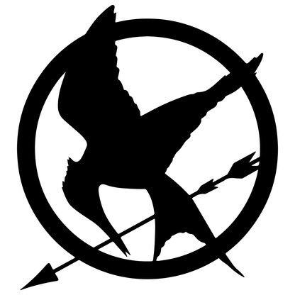Hunger Games Mocking Jay Vinyl Decal Sticker