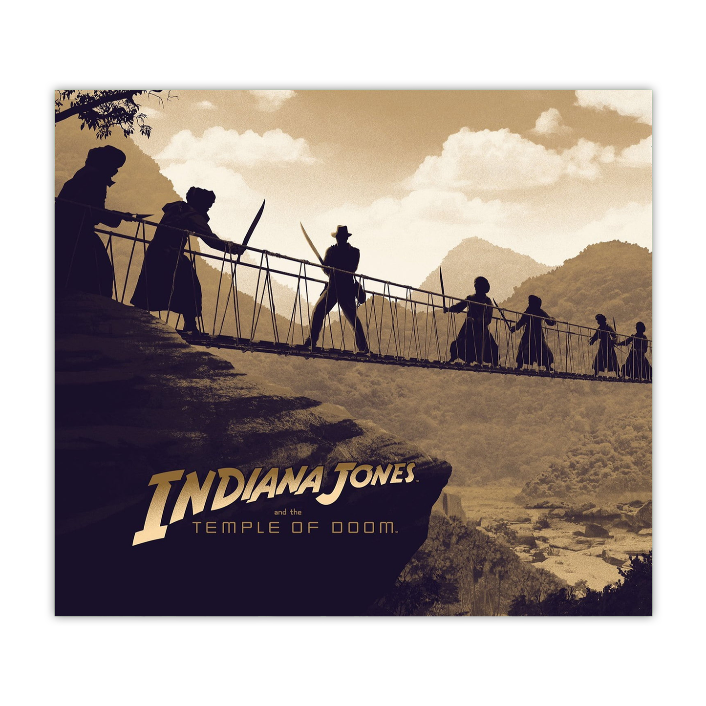 Indiana Jones Temple of Doom 20oz gesublimeerde metaal tuimelaar