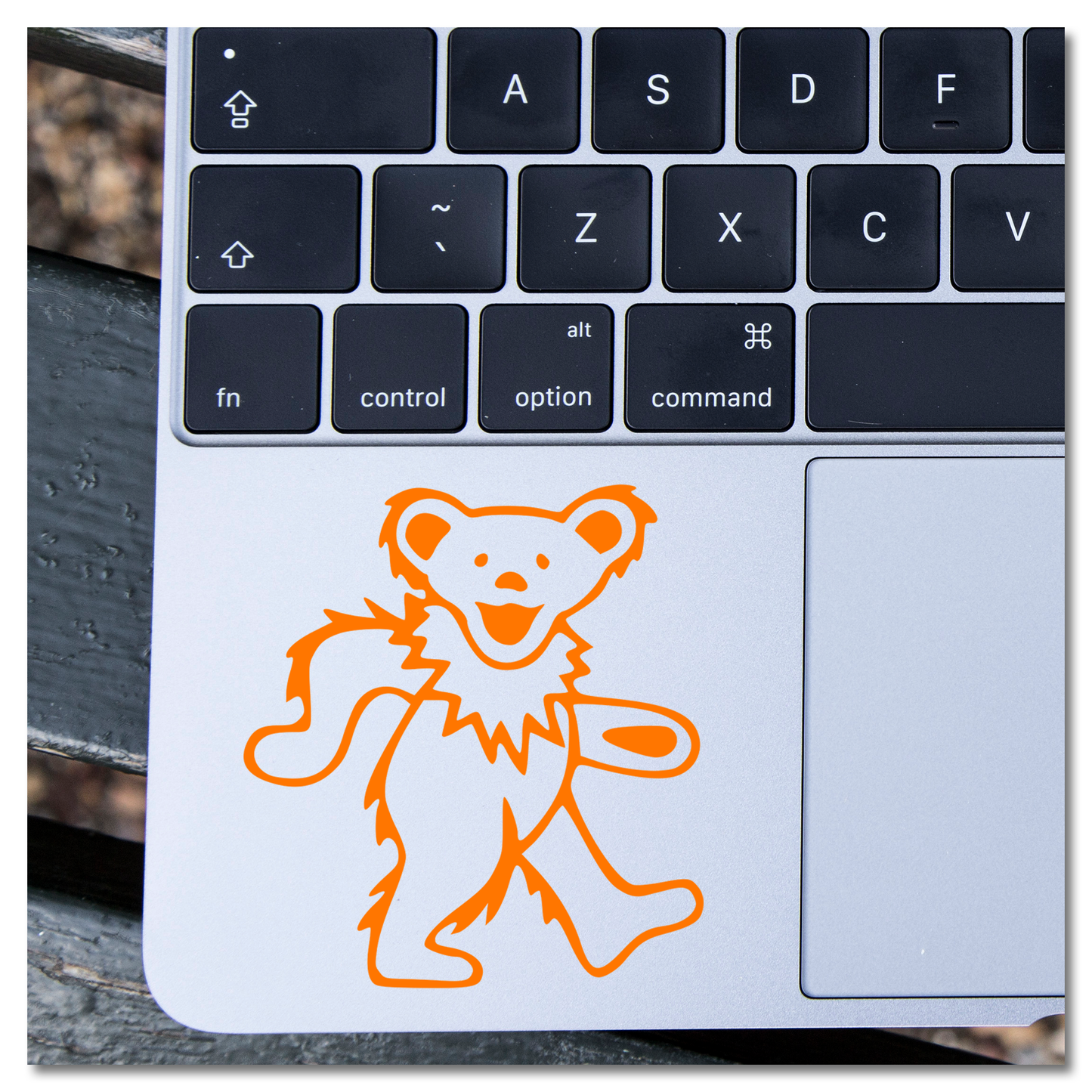 Grateful Dead Bear Vinyl Decal Sticker