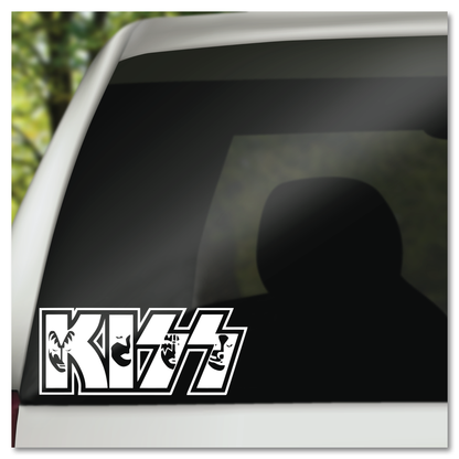 KISS Vinyl Decal Plakker