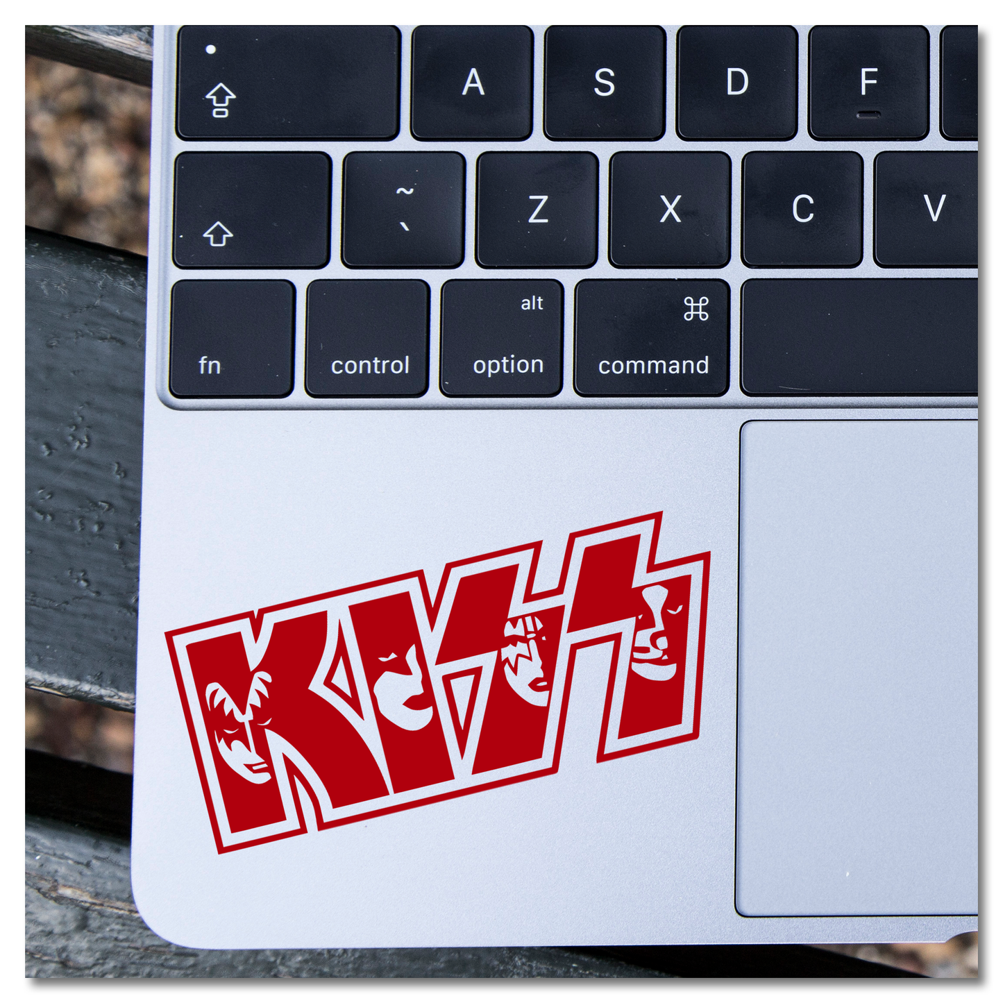 KISS Vinyl Decal Plakker