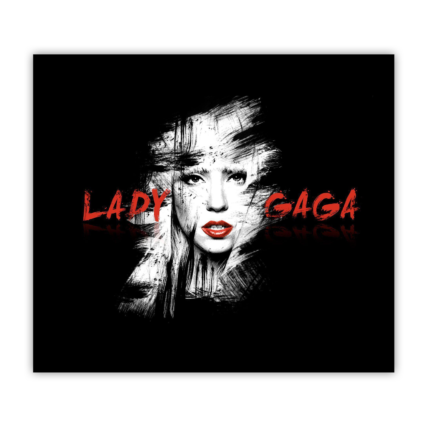 Lady Gaga 20oz Sublimated Metal Tumbler