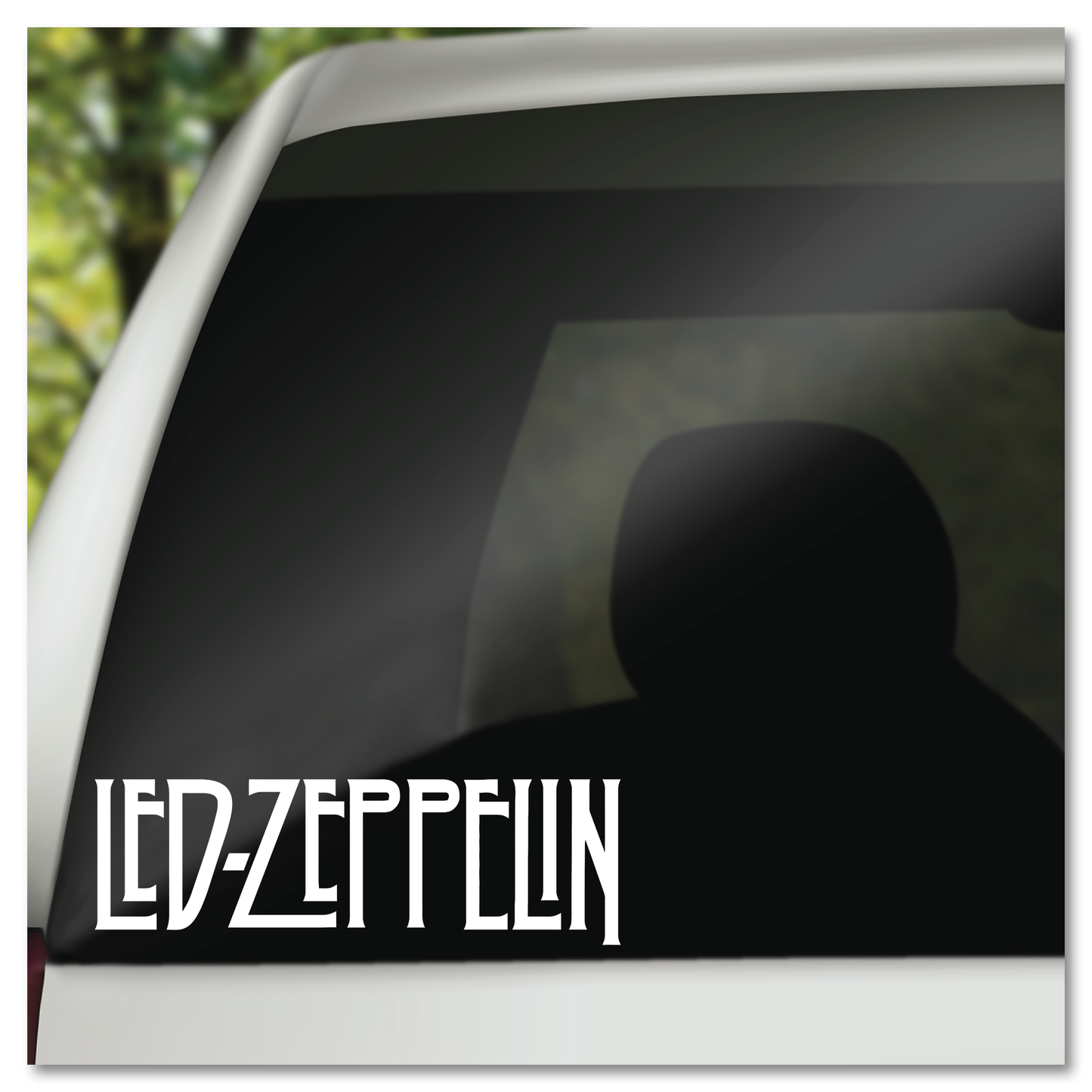 Led Zeppelin Vinyl Decal Plakker