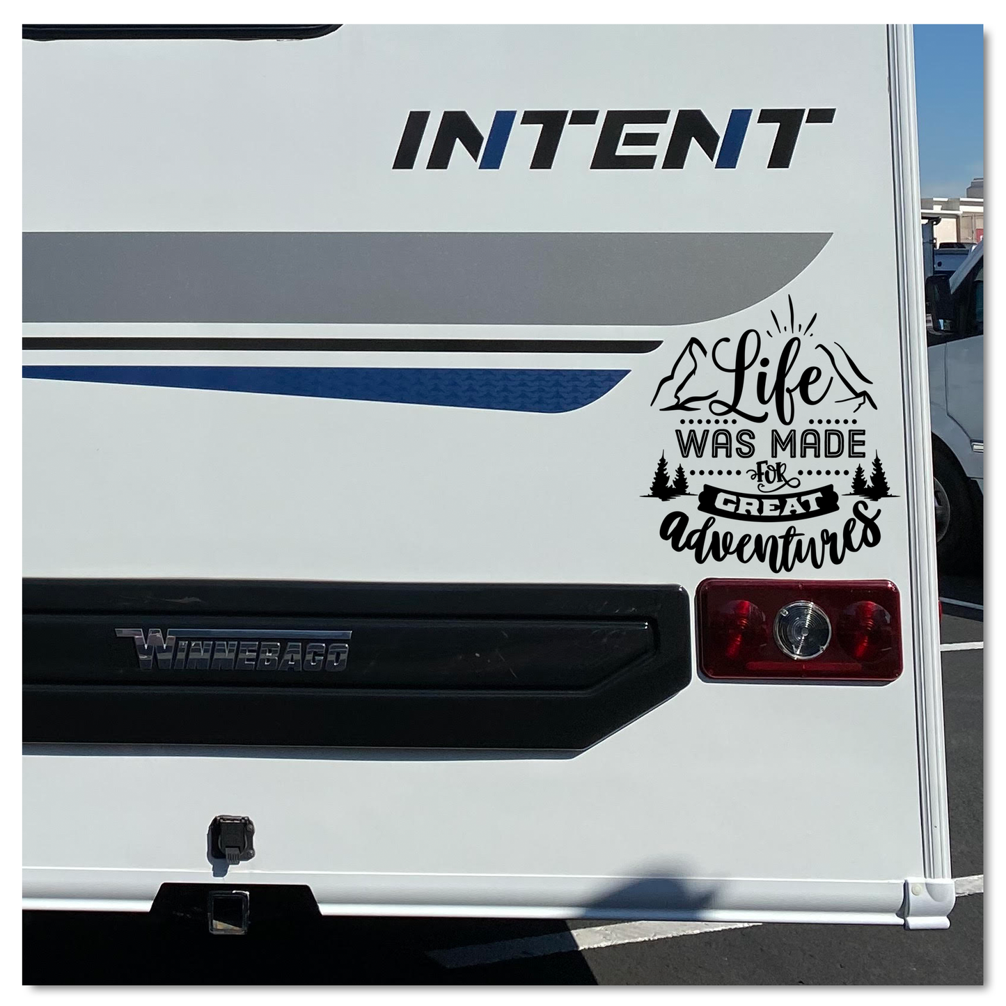 Life Was Made For Great Adventures Vinyl Decal Sticker