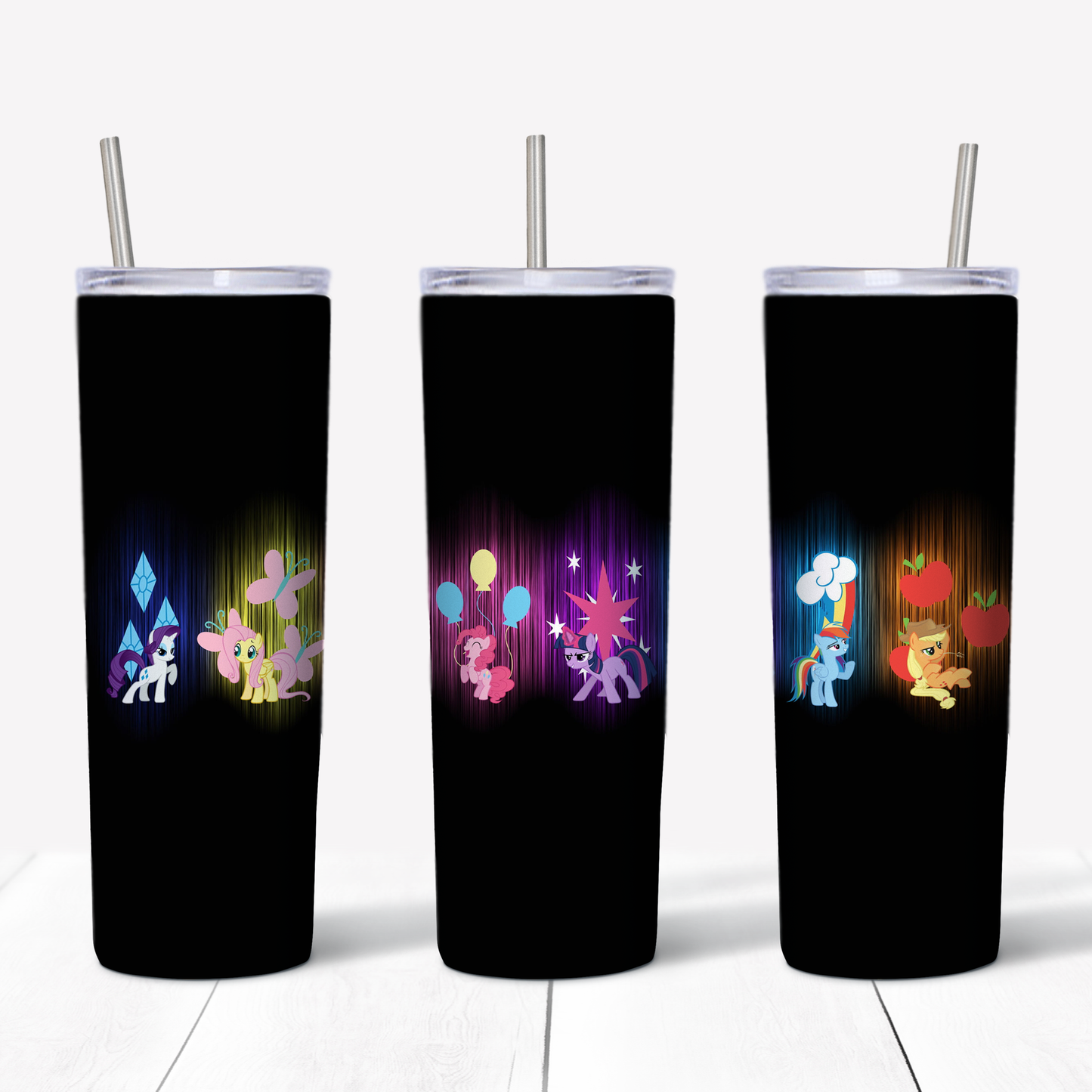 My Little Pony MLP 20oz Sublimated Metal Tumbler