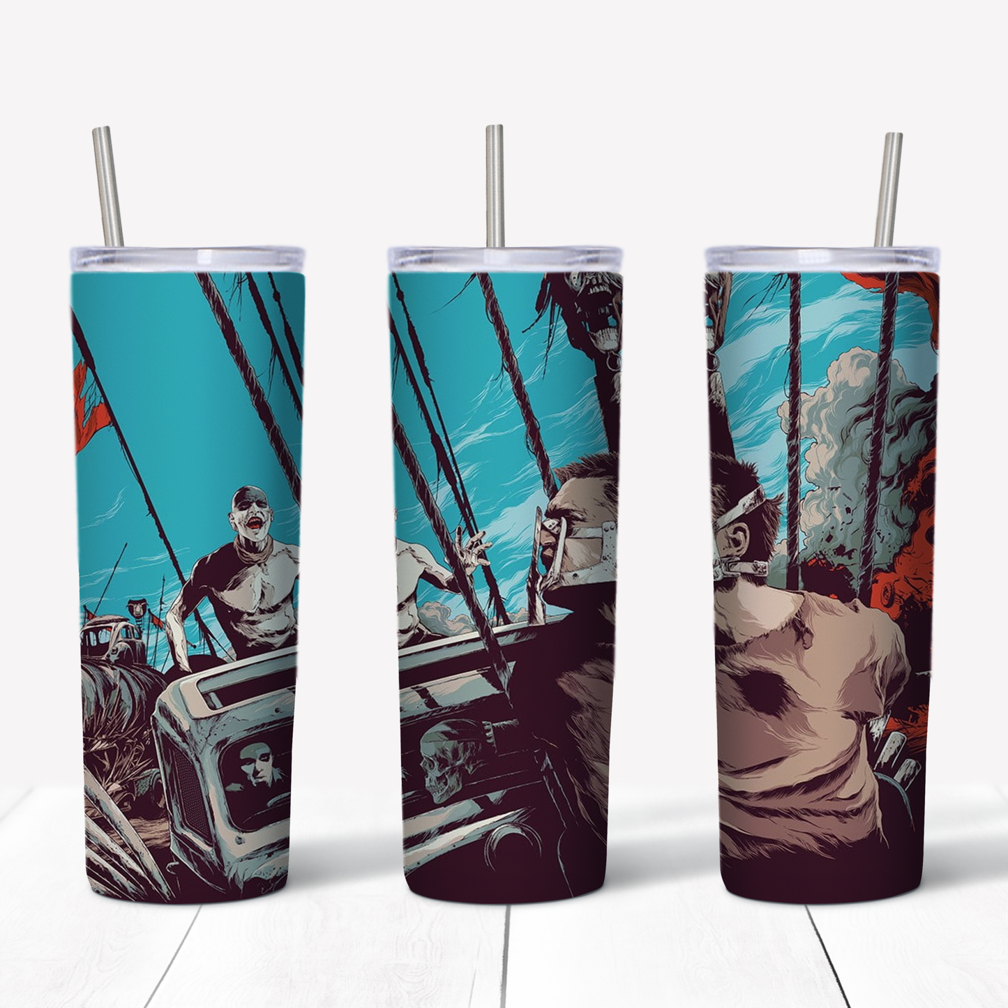 Mad Max Fury Road 20oz Sublimated Metal Tumbler