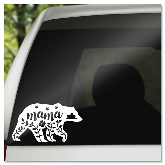 Mama Bear Vinyl Decal Sticker