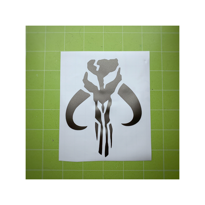 Star Wars Boba Fett Mandalorian Mythosaur Signet Vinyl Decal Sticker