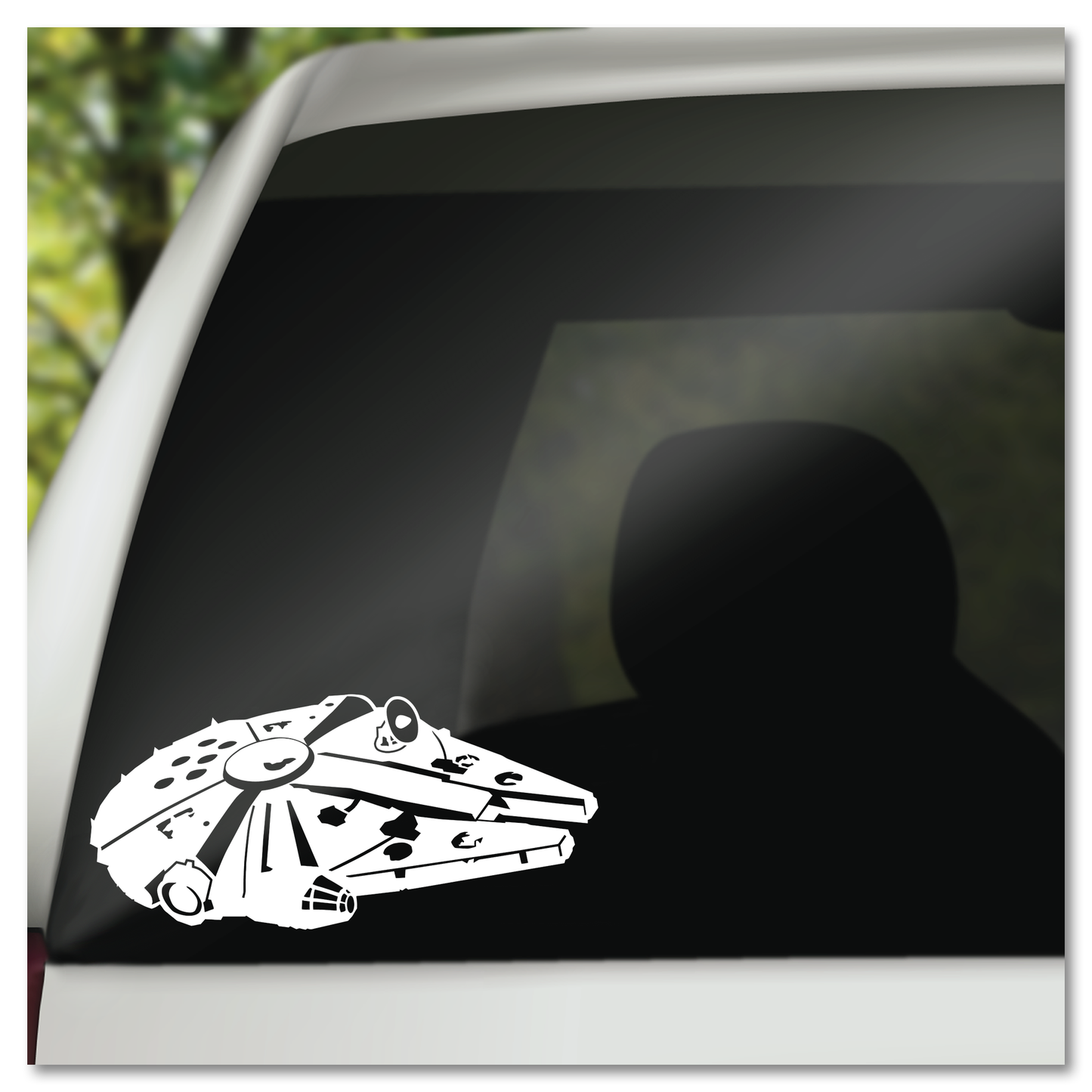 Star Wars The Millennium Falcon Vinyl Decal Sticker