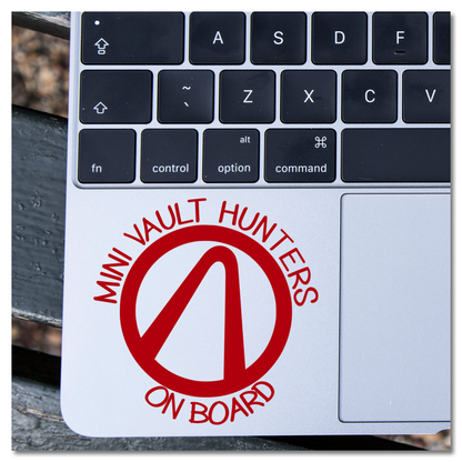 Borderlands Mini Vault Hunters On Board Vinyl Decal Sticker