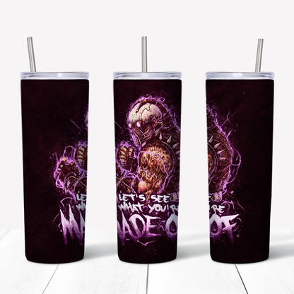 Mortal Kombat Kable 20oz Sublimated Metal Tumbler