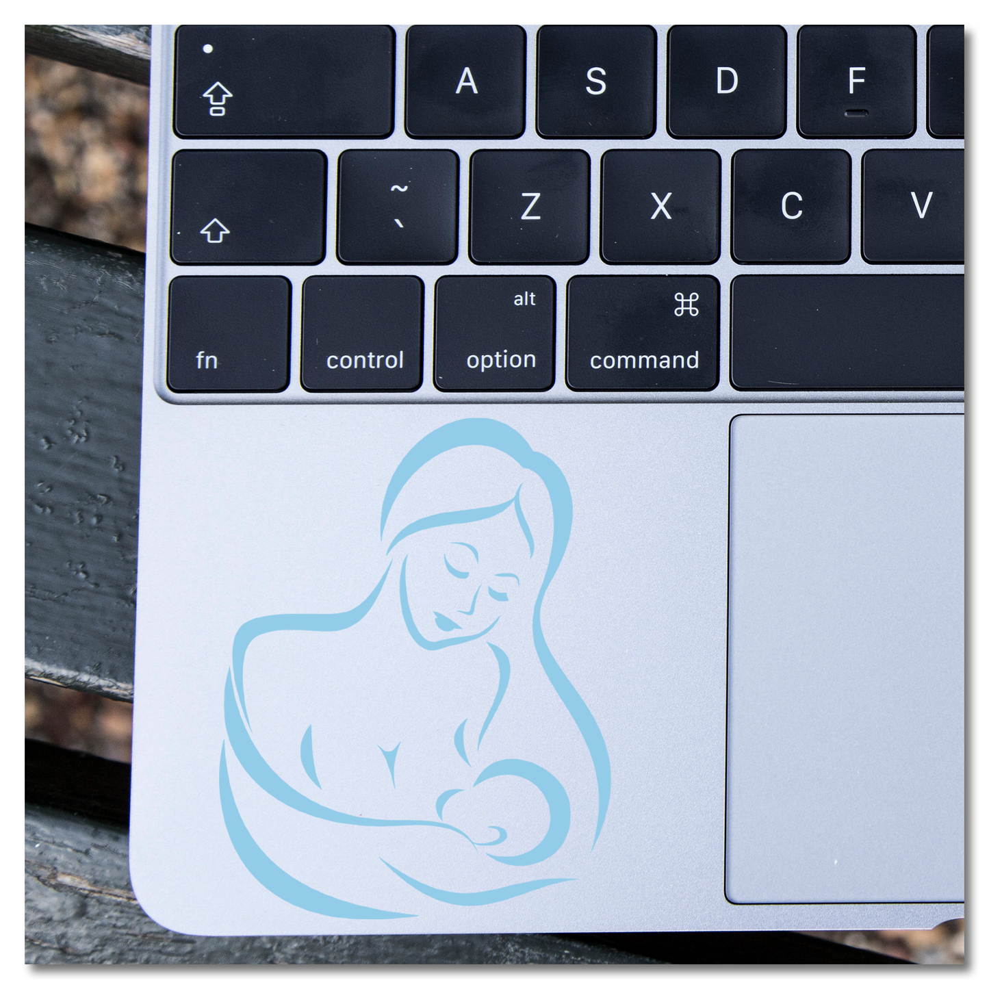 Mother Breastfeeding Vinyl Decal Sticker