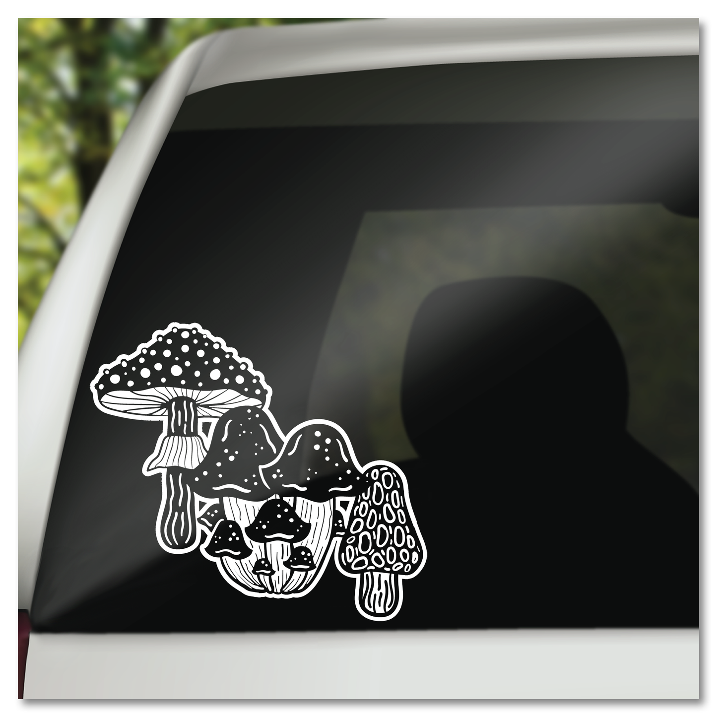 Mushrooms Vinyl Decal Sticker