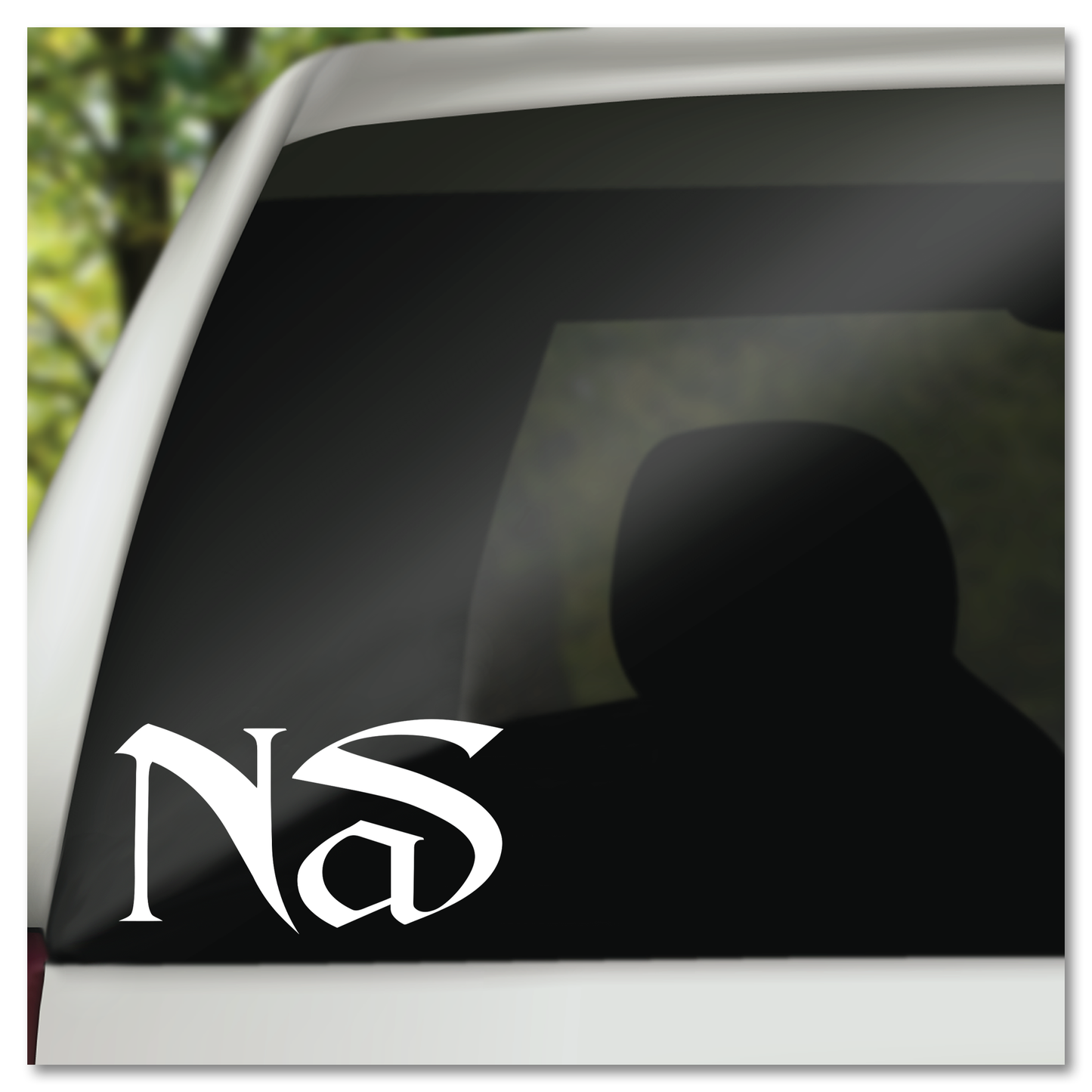 Nas The Rapper Vinyl Decal Sticker