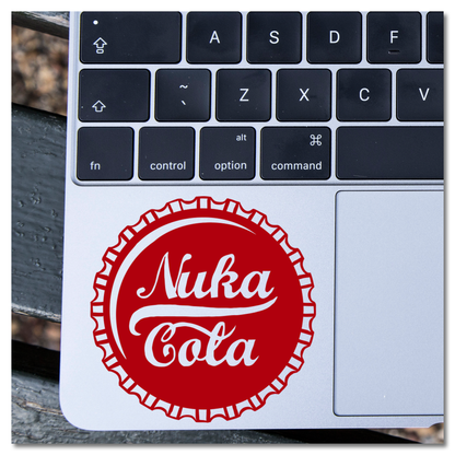 Fallout Nuka Cola Bottle Cap Vinyl Decal Sticker