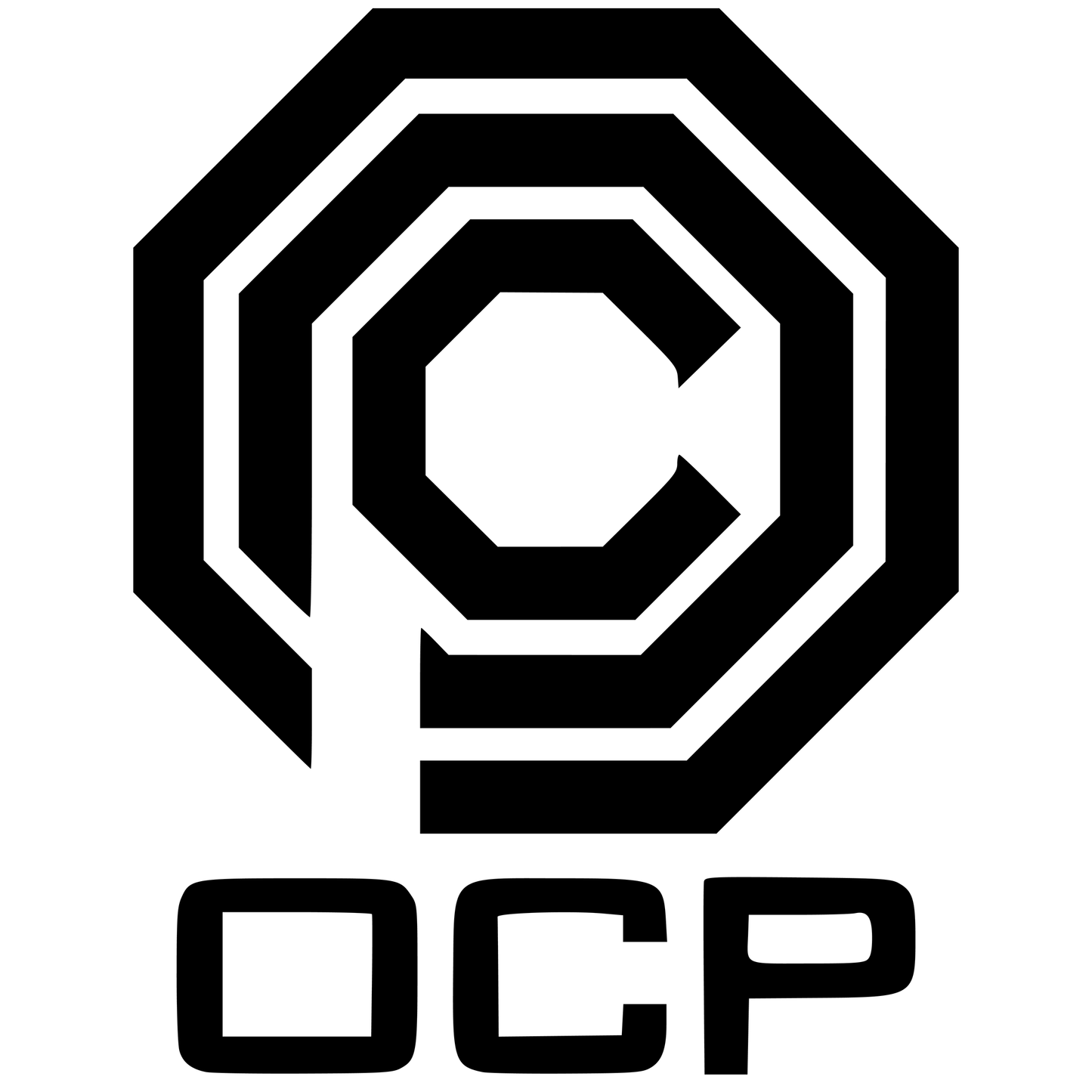 Robocop OCP Logo Vinyl Decal Sticker