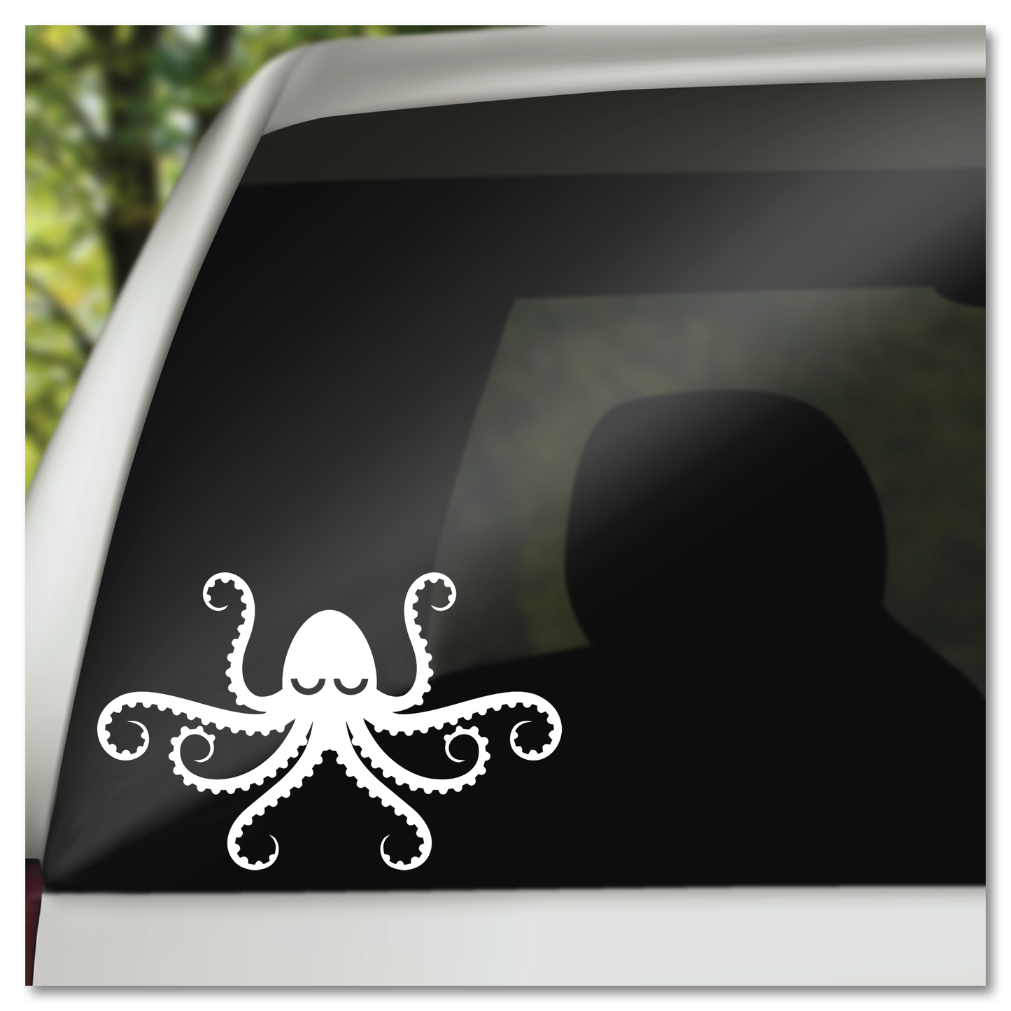 Sassy Octopus Vinyl Decal Sticker