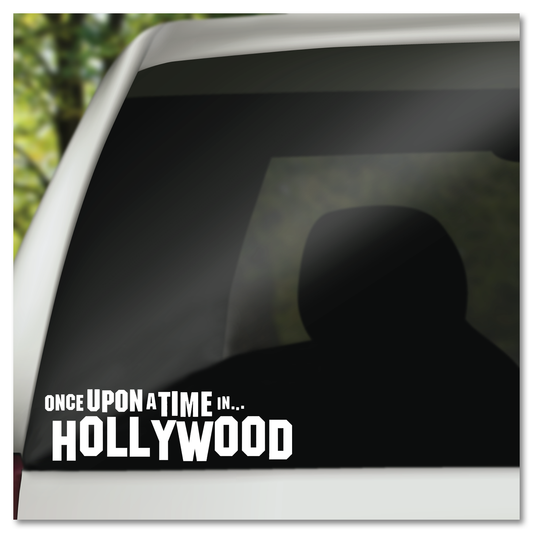 Once Upon A Time In Hollywood Vinyl Decal Sticker