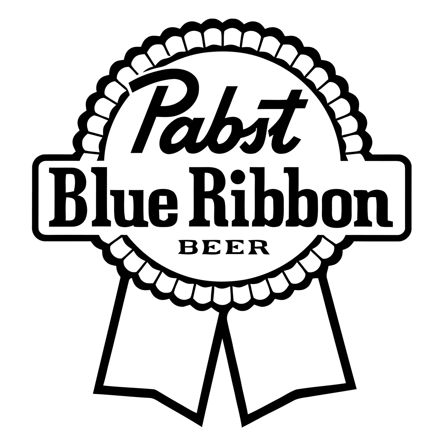 Pabst Blue Ribbon PBR Vinyl Decal Sticker
